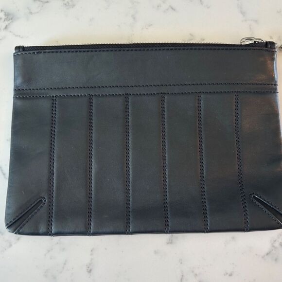 Rag & Bone Black Quilted Leather Clutch - Picture 3 of 8
